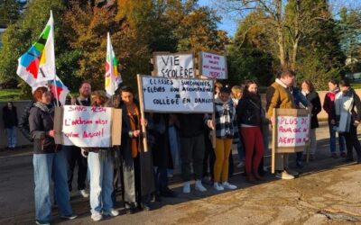 Soutien au collège Aristide Briand en grève : des conditions de travail et d’apprentissage devenues insoutenables