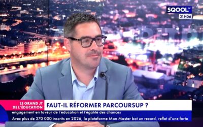 Invité du Grand JT de l’Éducation sur SQOOL TV