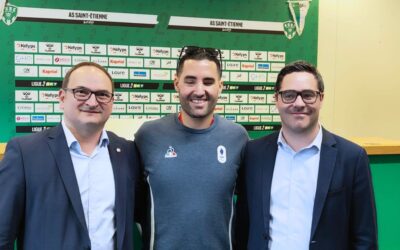 Un champion paralympique au stade Geoffroy-Guichard