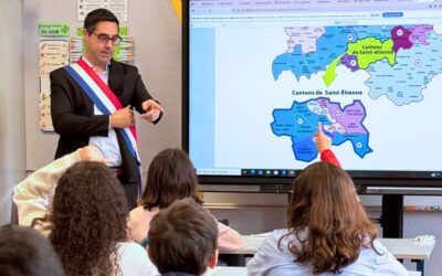 À la rencontre des élèves de l’école de la Côte Durieux à Roche-la-Molière