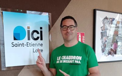 Invité d’Ici Saint-Étienne Loire pour parler de la dissolution des ultras