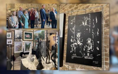 Une exposition artistique au château de Roche-la-Molière