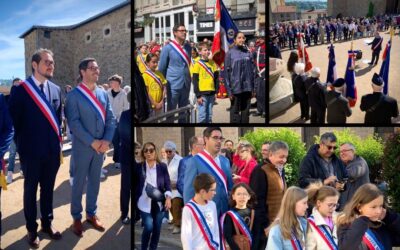 8 mai : cérémonies de commémoration dans la circonscription