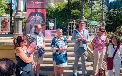 À Saint-Étienne, mobilisé pour une loi intégrale contre les violences faites aux femmes et aux enfants