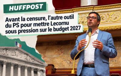Avant la censure, l’autre outil du PS pour mettre Lecornu sous pression sur le budget 2027 (Huffpost)